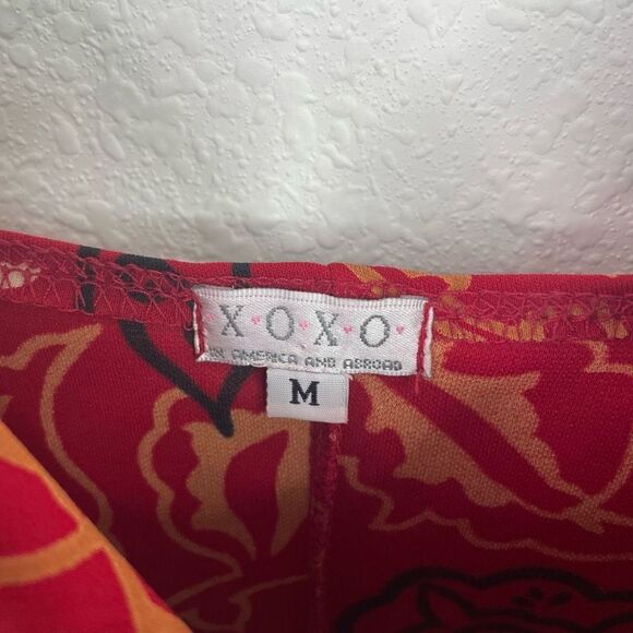 XOXO Women’s Y2K Floral Spaghetti Strap Floral V Neck Dress Size M - Picture 5 of 8